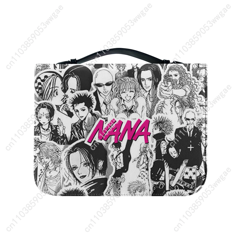 NANA Anime Bible Bags Christian Gifts Personalized Covers Bible Pack Waterproof Leather Bag High Quality Pockets Package Case