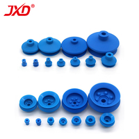 JXD FGA Series FGA-11/14/16/20/22/25/33/43/53/63/78 Double-Layer Blue Air Pneumatic Vacuum Suction Cup