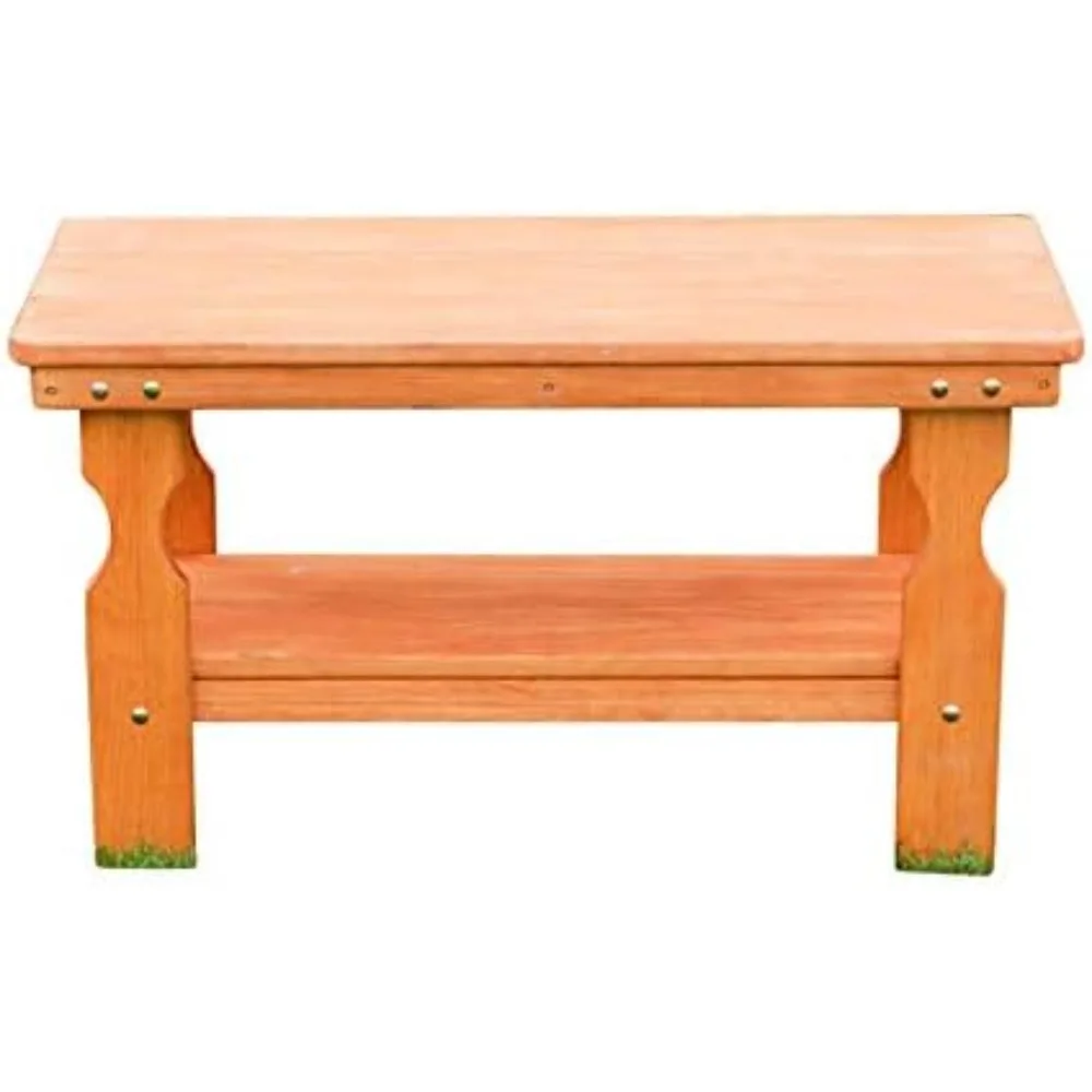 

Сверхмощный деревянный журнальный столик под давлением из кедровых пятен — изготовлен из массива сосны от Amish Craftsmen в США