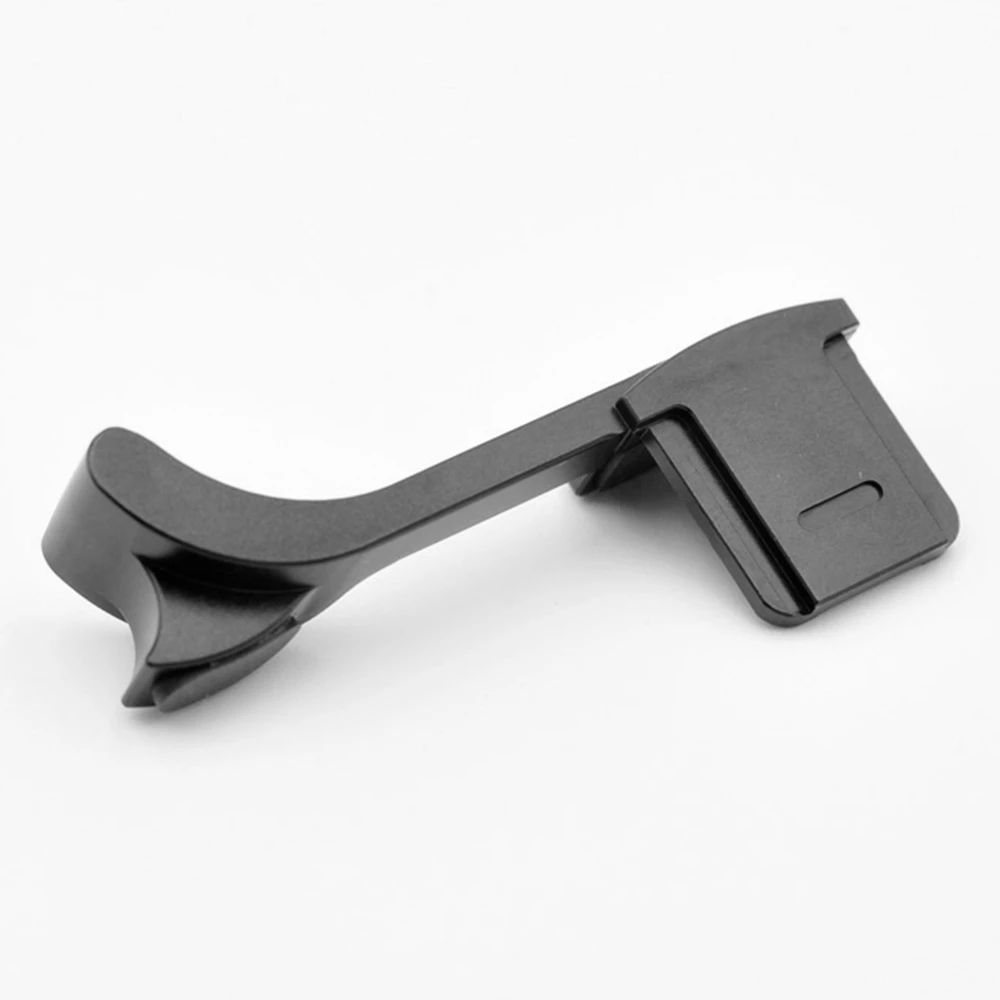 Metal Hand Grip para Q2 Camera, Hot Shoe, Thumb Rest, Bracket Adapter, Black