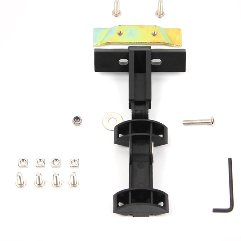 

Dual Water Bottle Cage Adapter Rack Steel Plastic Anti Rust Bike Saddle Seatpost Mounting Bracket Aerodynamic Cycling Racing Use