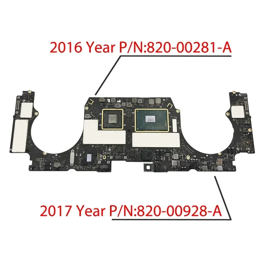 オリジナルA1707マザーボード MacBook Pro Retina 15インチA1707