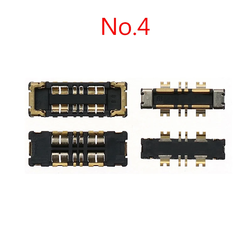 1Set FPC Connector Battery On Board For Xiaomi Max Mix Redmi Note 5 6 7 8 SE 9 10 11 12 8A 8T K50 Poco X2 X3 F1 F2 Clip Holder