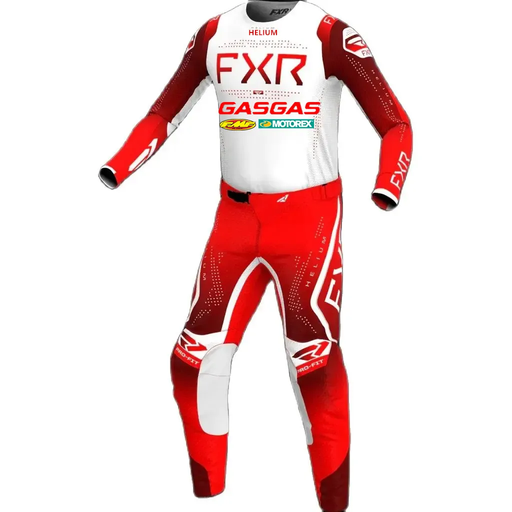 2024 GASGAS Motocross Gear Set Dirt Bike MX kit Off Road Suit Motorcycle Jersey Set Motocross Combo Moto Jersey Set