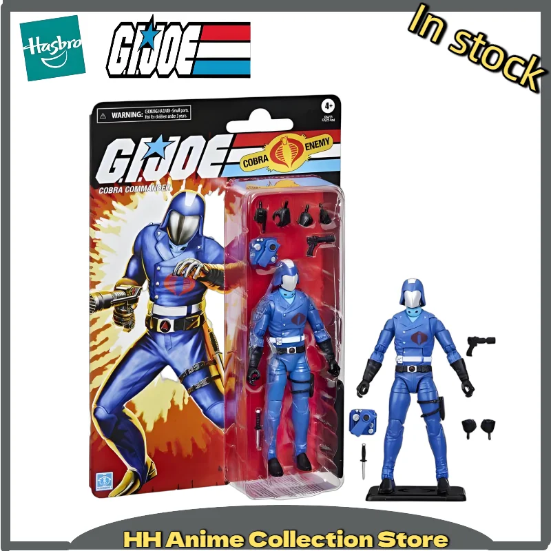 

In Stock Hasbro Special Forces GIJOE 6-inch Hanging Card Cobra Commander Collection Gift Movable Doll