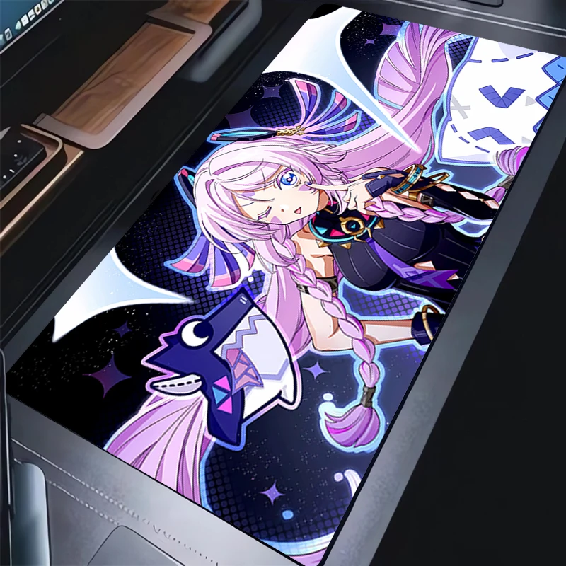 

Genshin Impact Citlali Mousepad Gaming Mouse Mat Gamer Locking Edge Computer Mouse Pad Big Office HD Print Desk Mat Mousepad