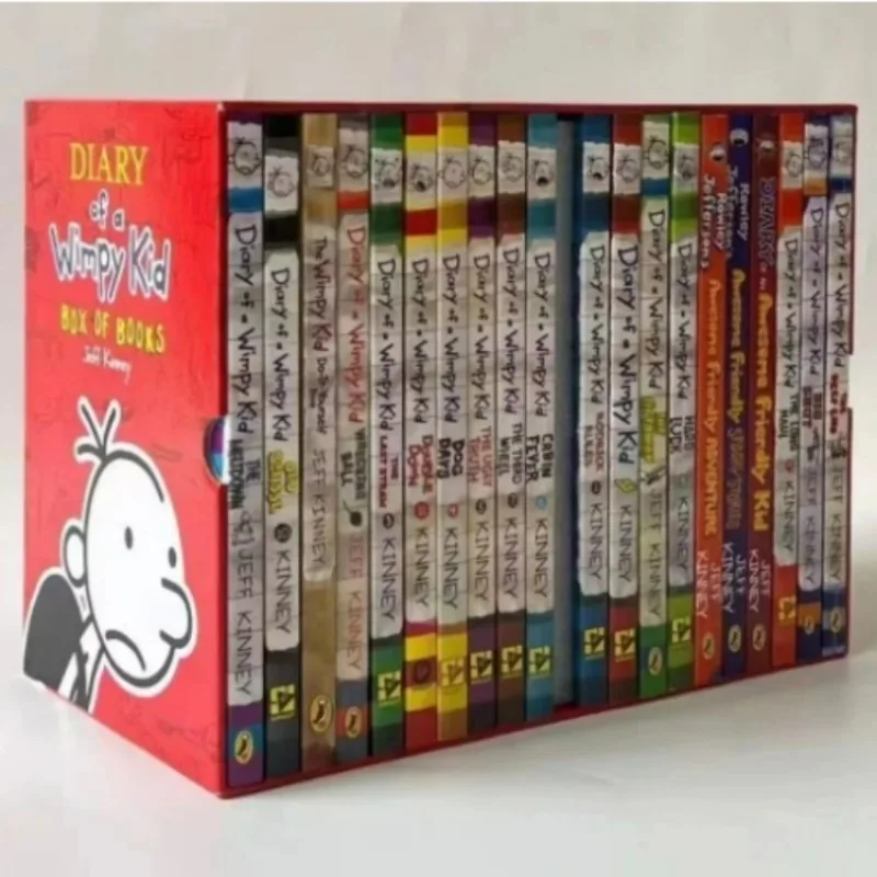 The Ultimate Collection of Diary of A Wimpy Kid: Books 1-20 in English, Graphic Novels for Kids