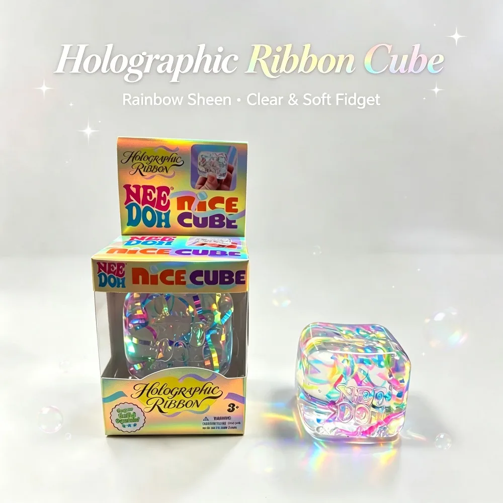 Nee Doh Block Squeeze Music Collection | Soft and Relaxing, Multiple Options Available, Perfect for Collecting and Playing