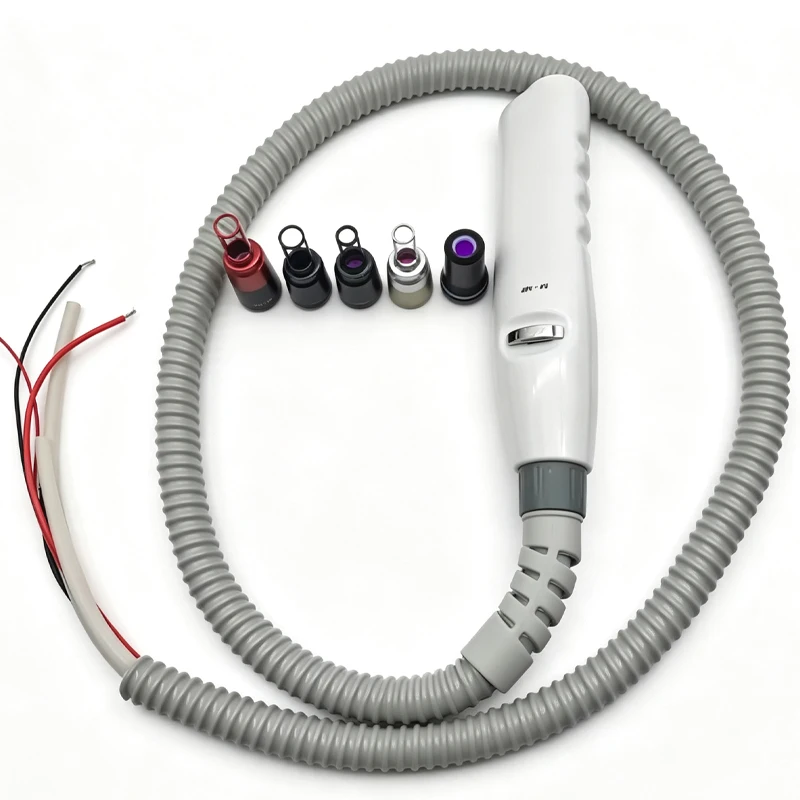 Non-invasive Laser Handpieces and Probes for Melanin Removal,Tattoo Erasure and Eyebrow Cleaning.
