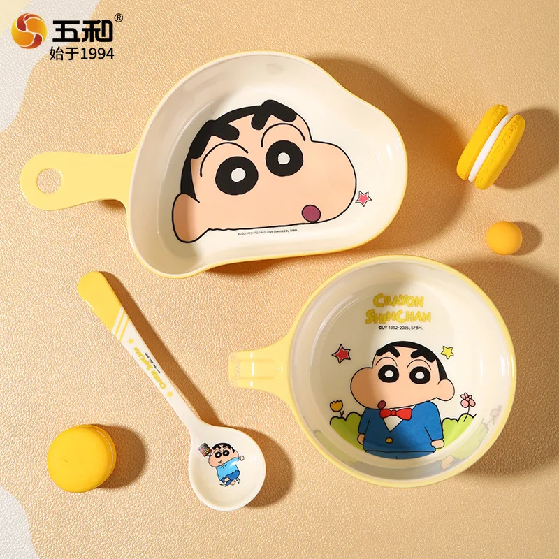 

Crayon Cute Tableware 2025 New Children'S Bowl Home Eating Bowl Soup Bowl Divided Plate Cartoon Cute Home Goods High Quality