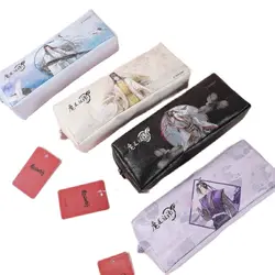 1Pc Grandmaster Of Demonic Cultivation Large Pencil Bag Mo Dao Zu Shi Cartoon Pencil Case Storage Bag School Supplies