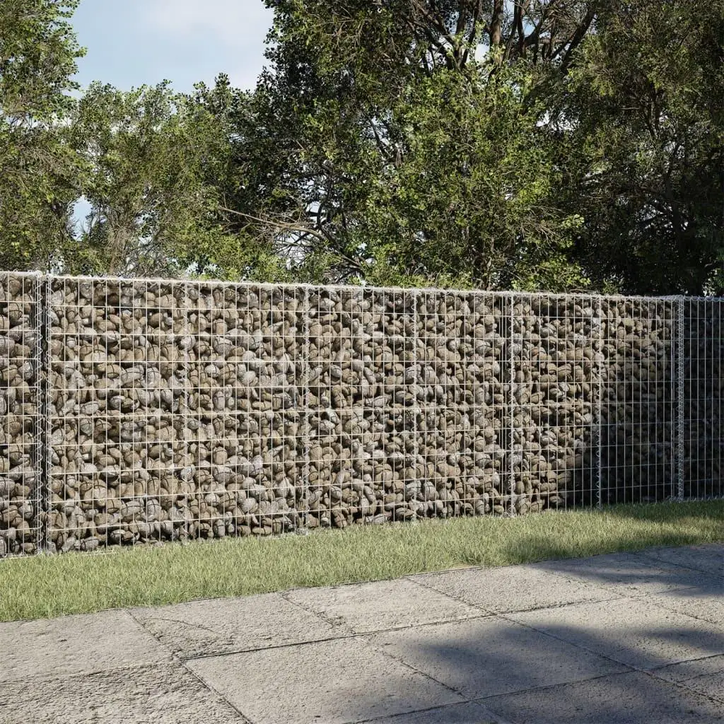 Gabion Basket with Cover 137. for X3 9. X3 9.4 Galvanized Iron