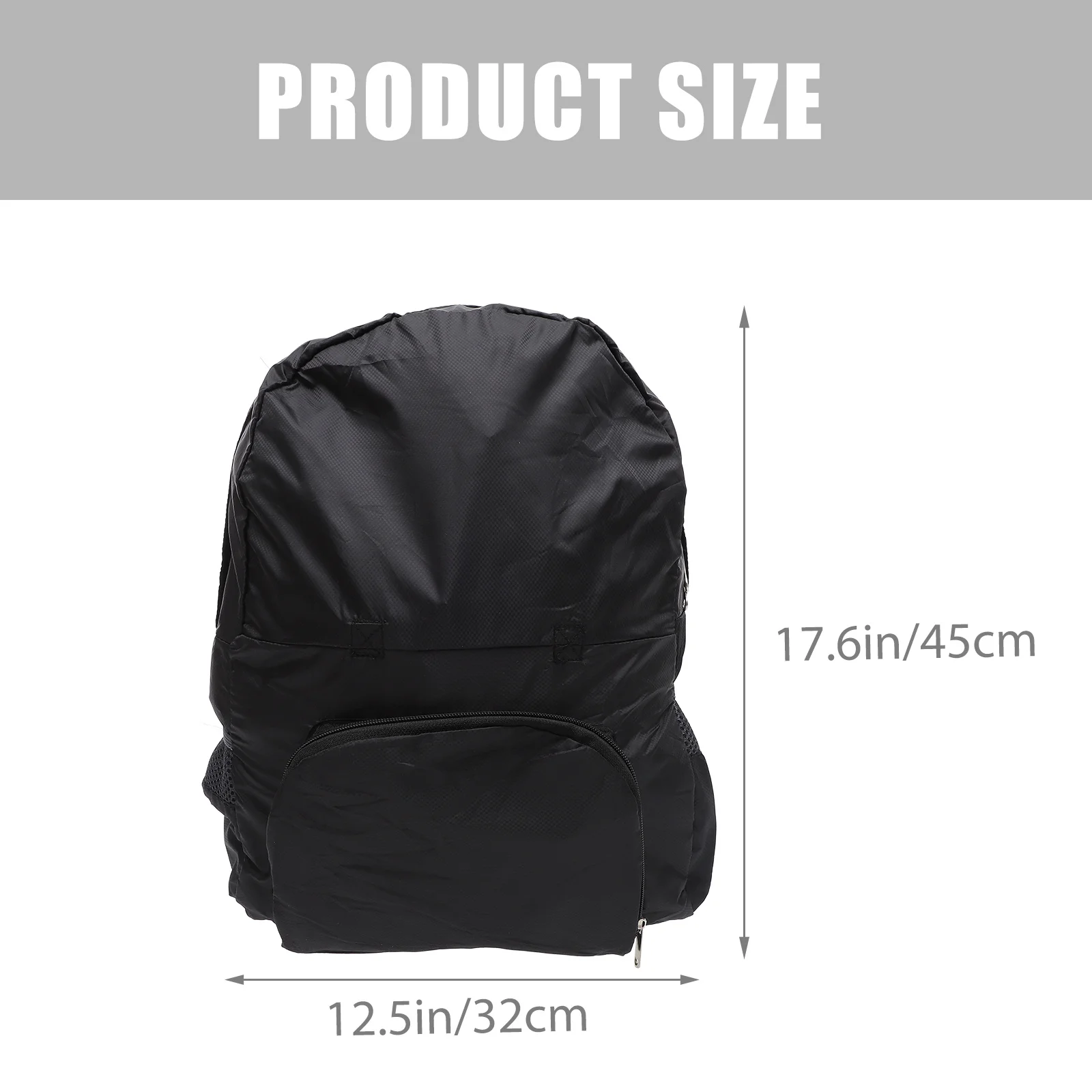 حقيبة ظهر رياضية مقاومة للماء خفيفة الوزن وقابلة للطي وإكسسوارات السفر الخارجية للطائرة والمشي لمسافات طويلة واللياقة البدنية والمكتب المدرسي