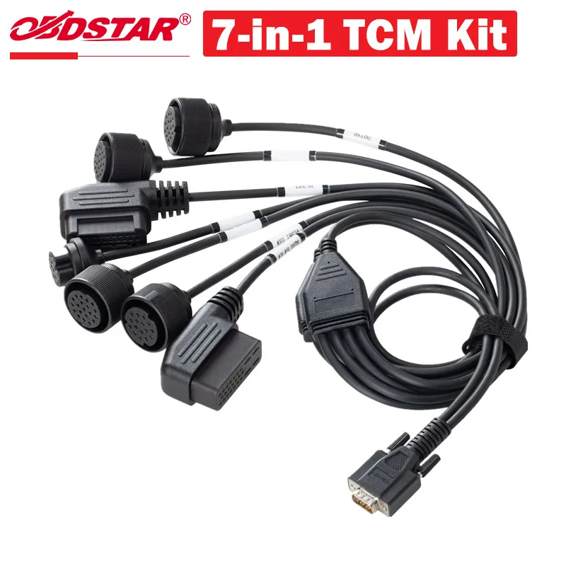 OBDSTAR for VW 7in1 TCM Kit Supports ECU Clone Read/Write MAP Used with DC706 and Other OBDSTAR Tools
