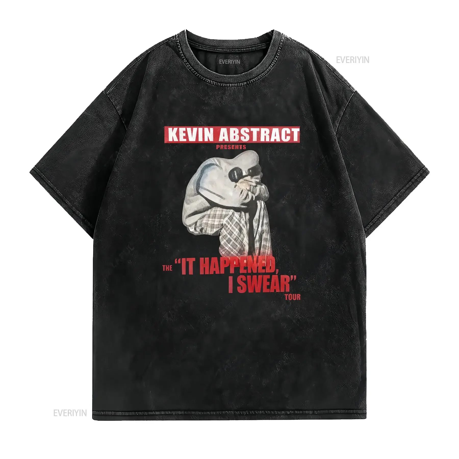 Kevin Abstract Blush Merch 2025 Reprint T Shirt FanGifT vintage Washed designer clothes Stylish Versatile Unisex graphic