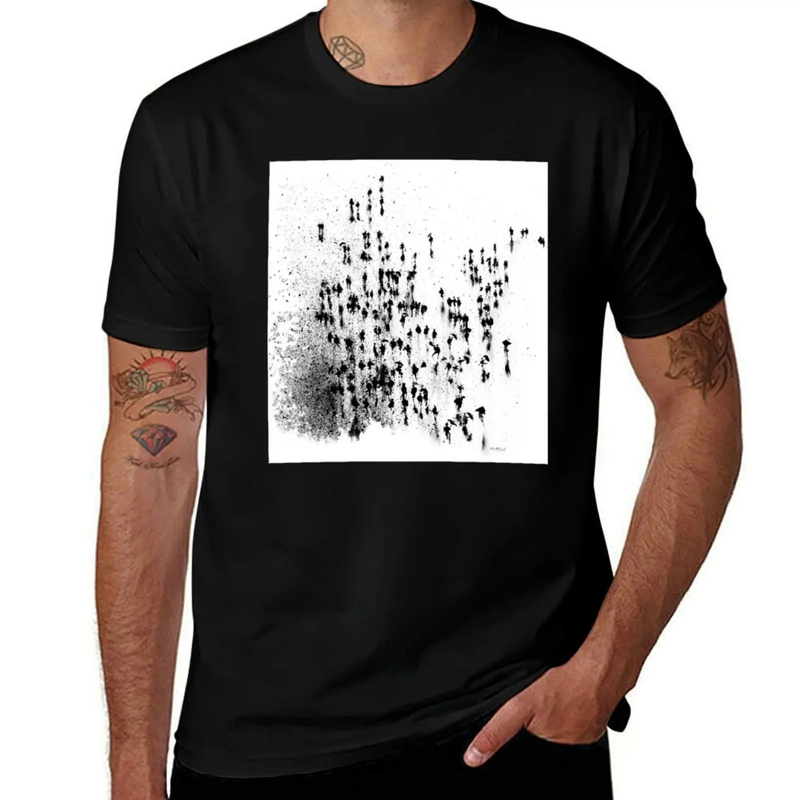 Rain Dance by Neil McBride T-Shirt Lightweight Running Sports T-Shirt
