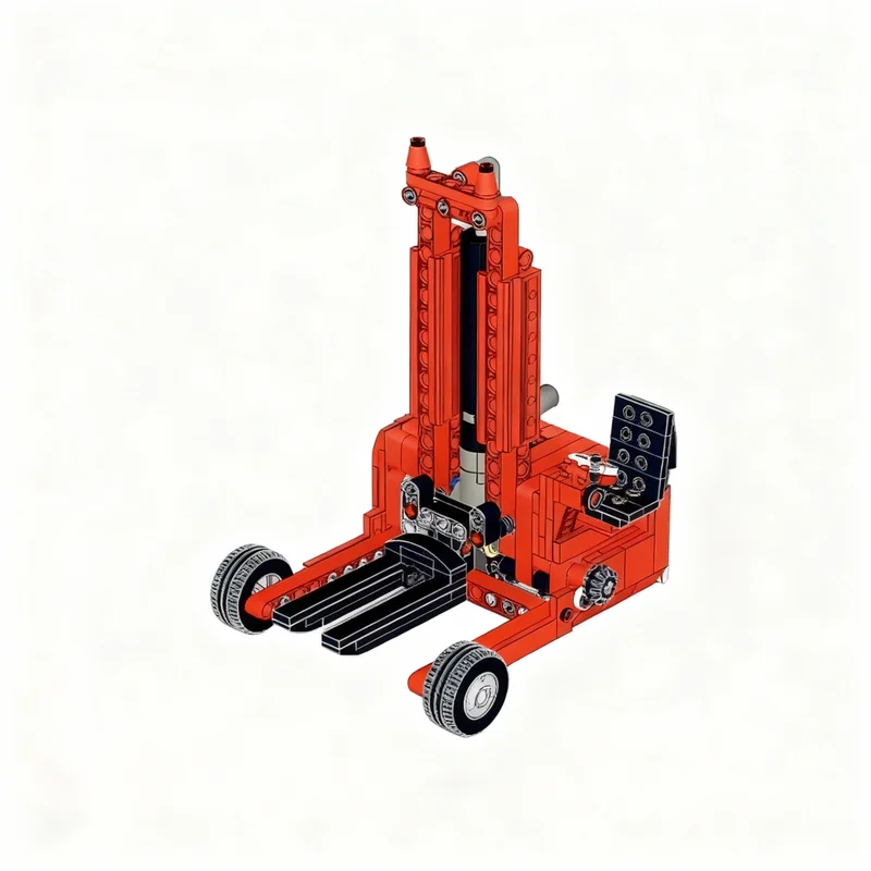 279pcs MOC Gabelstapler Forklift Technical Model Building Blocks Construction Toy Christmas Gifts DIY Creative Idea Education