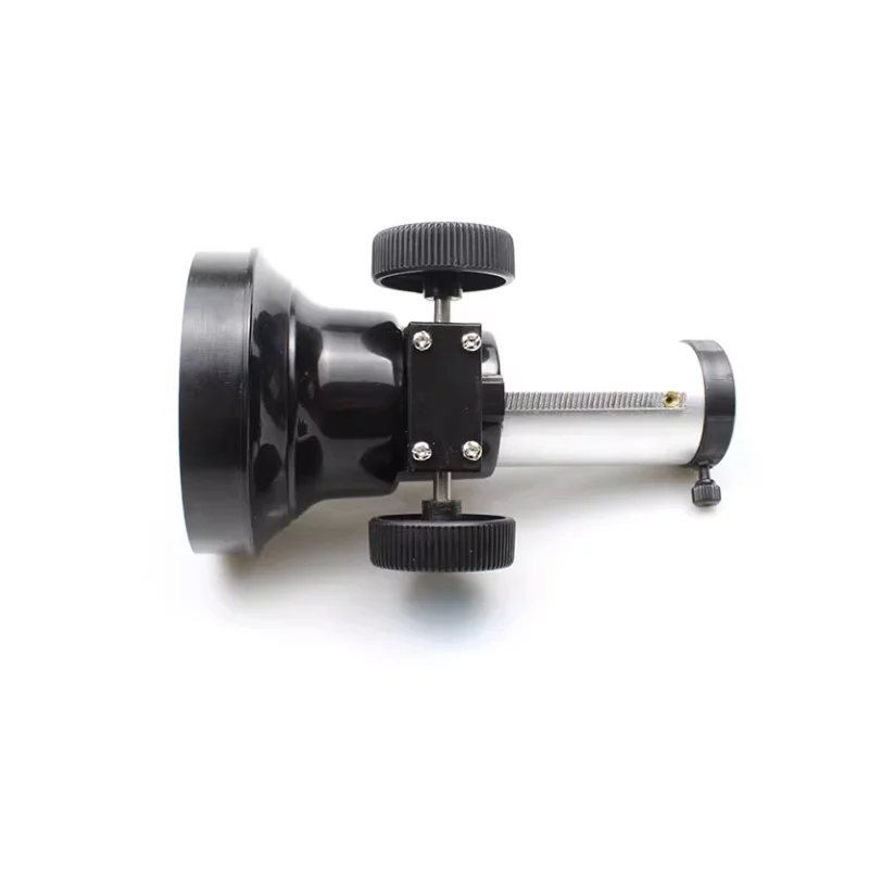 Telescópio astronômico refratório caseiro DIY com montagem de foco de metal de 1,25 polegadas e 90 mm de diâmetro