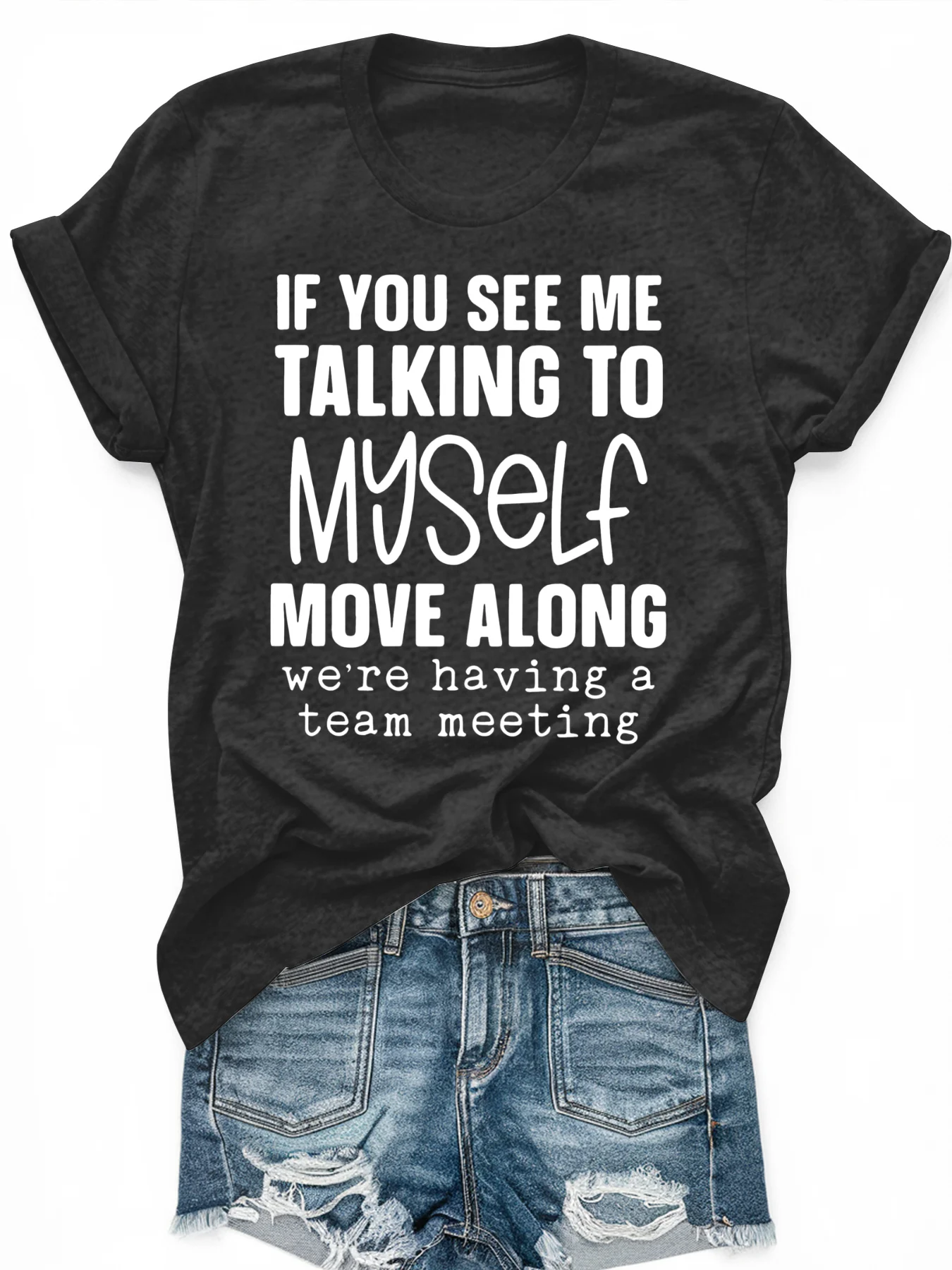 

Women's large-size printed short-sleeved T-shirt, loose and casual, soft, comfortable and breathable, outdoor sports