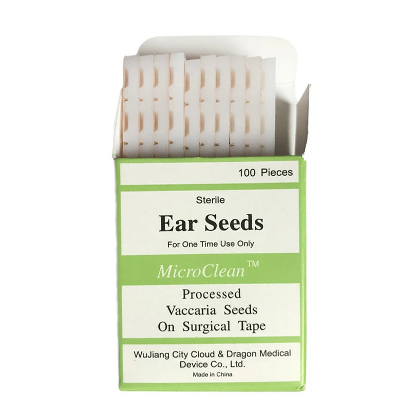 Ear Acupoint Therapy Magnetic Therapy Patch Earcare Cowherb Seed Sticker Auriculotherapy Acupuncture