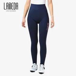 LAMEDA-Warm Winter Cycling Pants for Women Windproof Thermal Fleece Long Trousers with Padded 6h MTB Bike Trousers