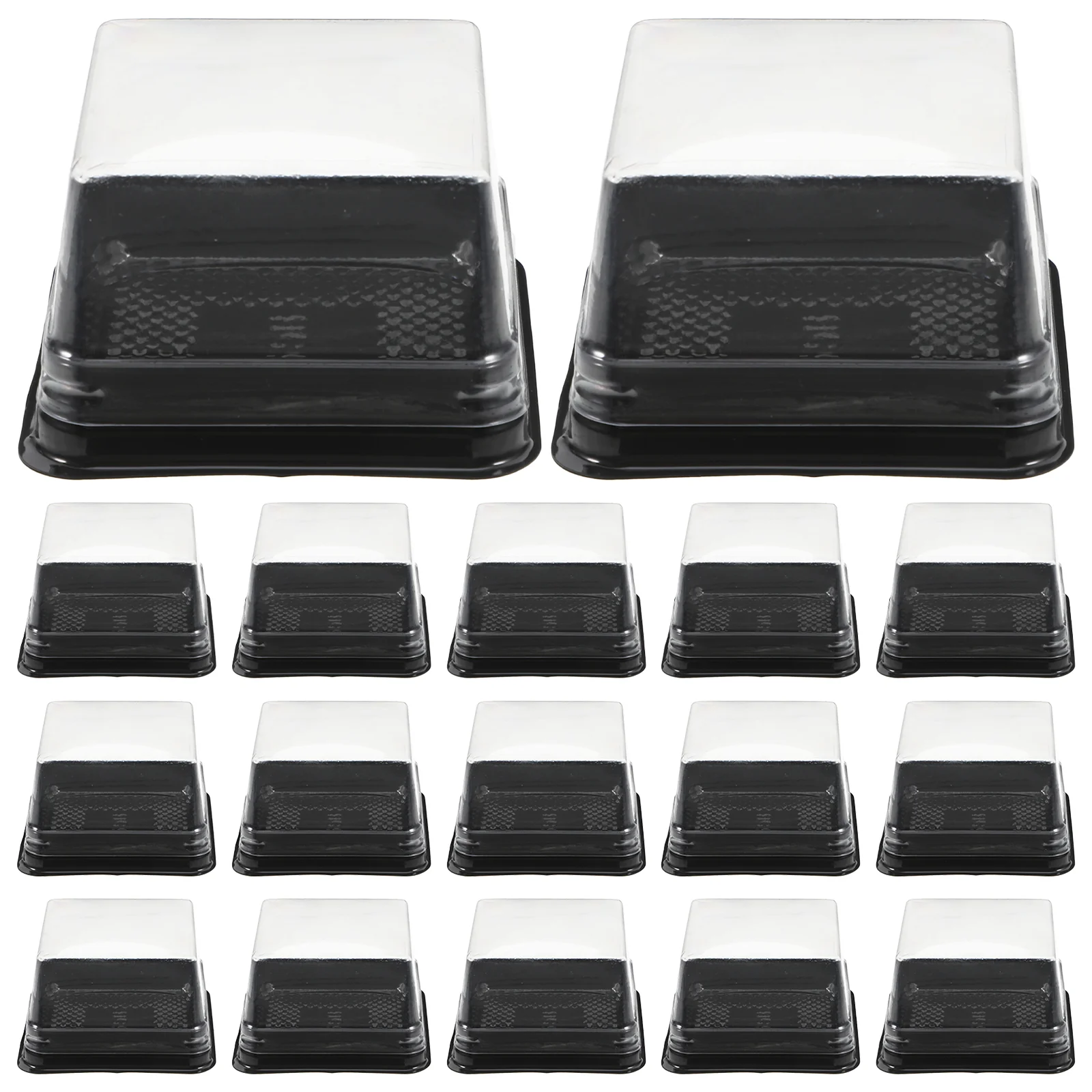 Egg-yolk Puff Holder Crisp Packaging Box Container Moon Cake Single Cookie Boxes