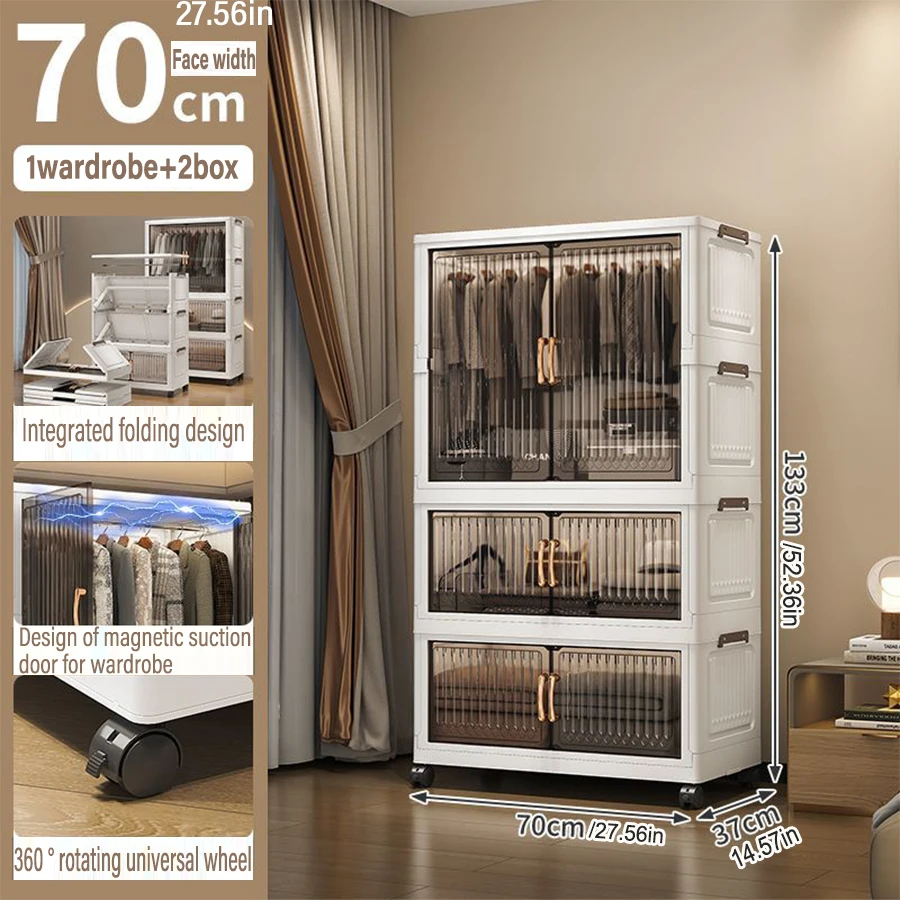 Opvouwbare opbergkast Wandmontage Opvouwbare organisator Kast Keuken Badkamer Slaapkamer Multifunctionele ruimtebesparing