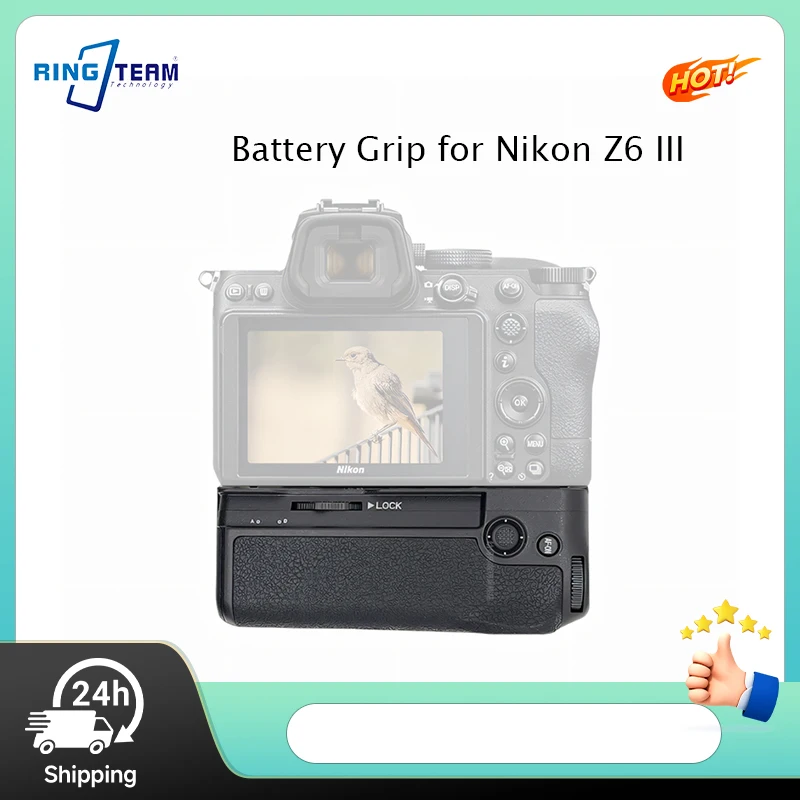 MB-N14 Vertical Battery Grip for Nikon Z6 III Z6III Works wi