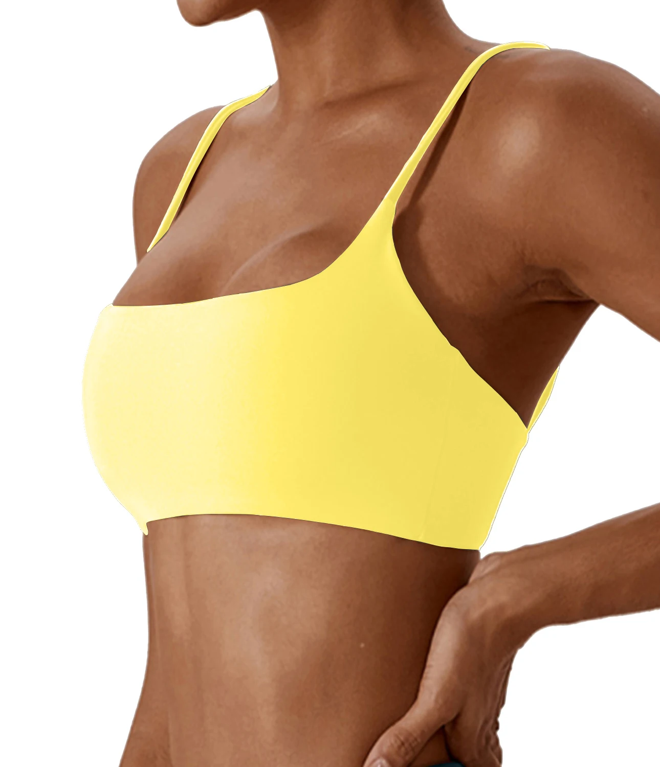 Superweicher Stoff zurück Kreuz Sport-BH Fitness Top Damen hochwertige Yoga-Kleidung Damen Fitness Lauf-BH Fitness Yoga b