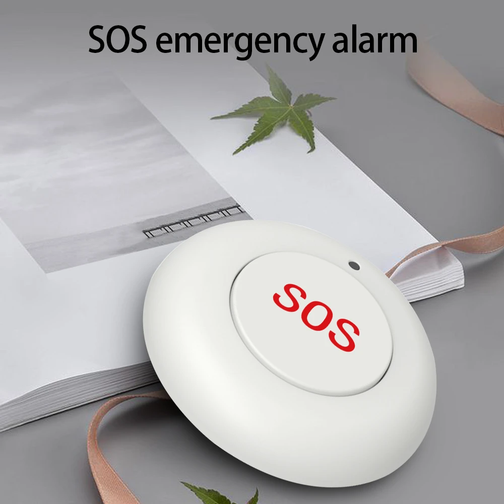 Sistema de alarma de seguridad para el hogar, botón de alarma de emergencia, alarma solar para exteriores, botón de emergencia inalámbrico SOS inteligente, PGST-103 107