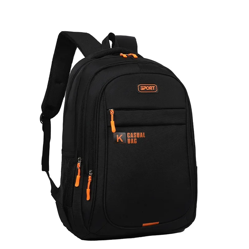 Multi Layer Zippered Backpack Waterproof Large Capacity Bag College Students Schoolbag Going Out Computer  Casual Travel