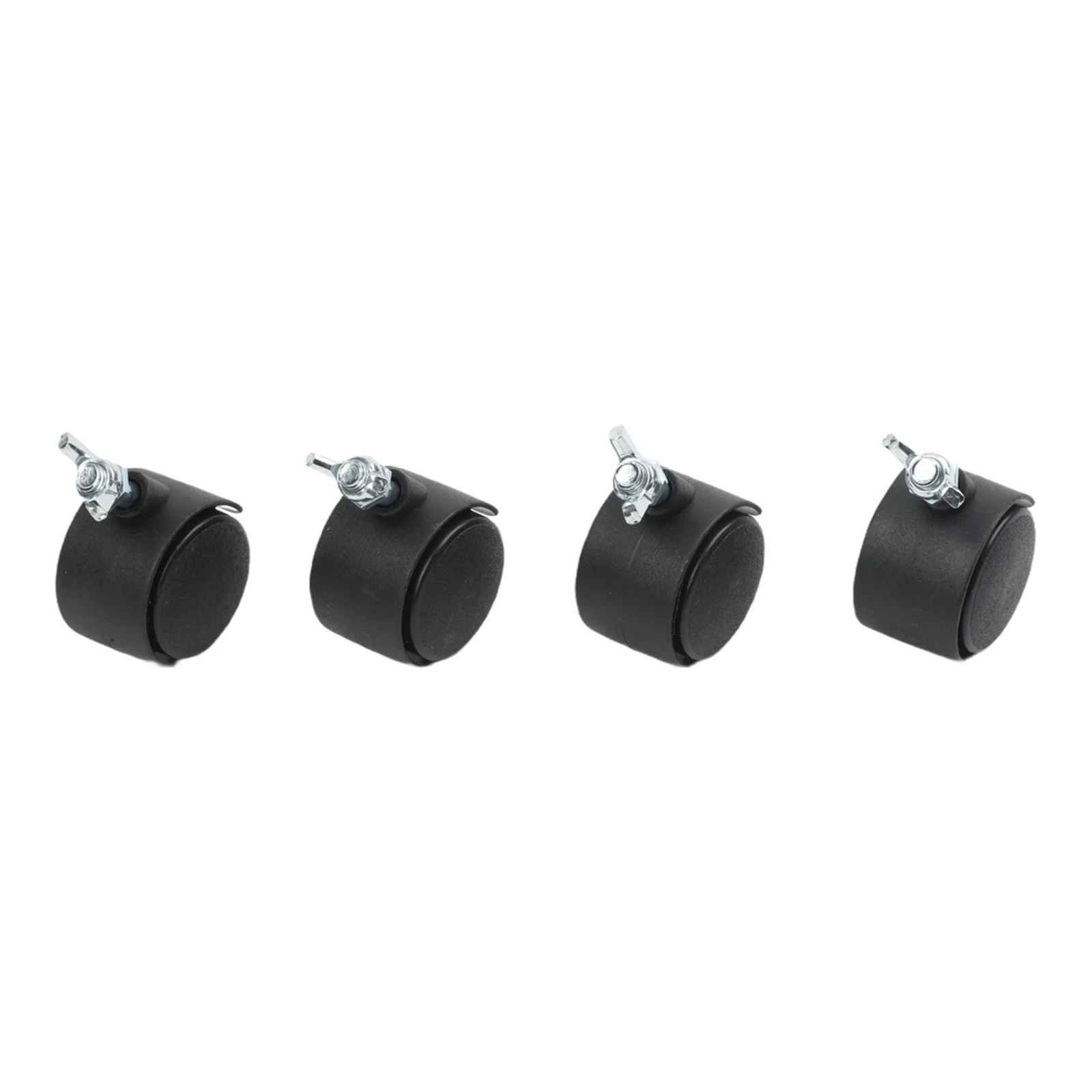 4 Pcs Casters Compatible with For Electric Oil Heaters Featuring 8mm Screw Diameter for Smooth Movement and Reliable Stability