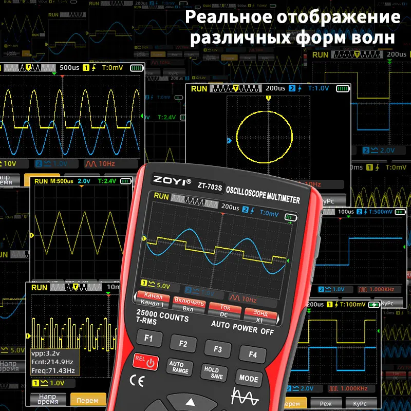 Zoyi ZT-703S Двухка…