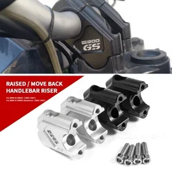 Motocicleta Guiador Riser, Arraste Handle Bar, Clamp Extend Adapter, BMW R1200GS 2004-2008 R 1200 GS Adventure 2005-2008