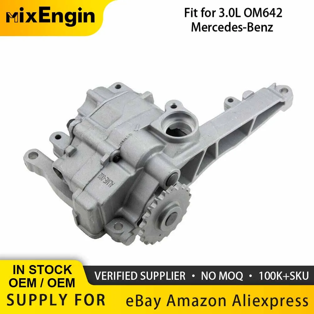 

Engine Parts Oil Pump Fit 3.0 L OM642 For 06-23 Mercedes-Benz SPRINTER G-CLASS Vito/Mixto VIANO W639 W164 V251 W251 Diesel 3.0L