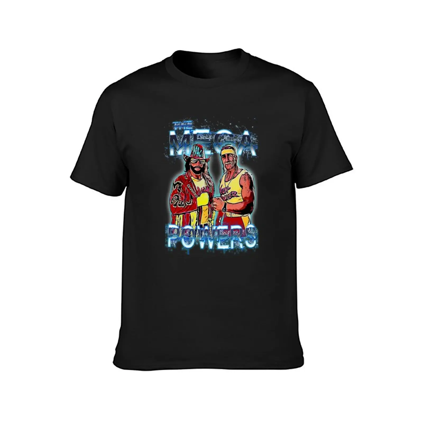 The Mega Powers the Mega Powers T-Shirt heavyweights for a boy mens graphic t-shirts anime