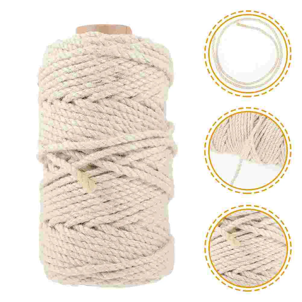 Cat Tree Rope Climbing Twine Multifunctional Sisal Scratcher Post Daily Use