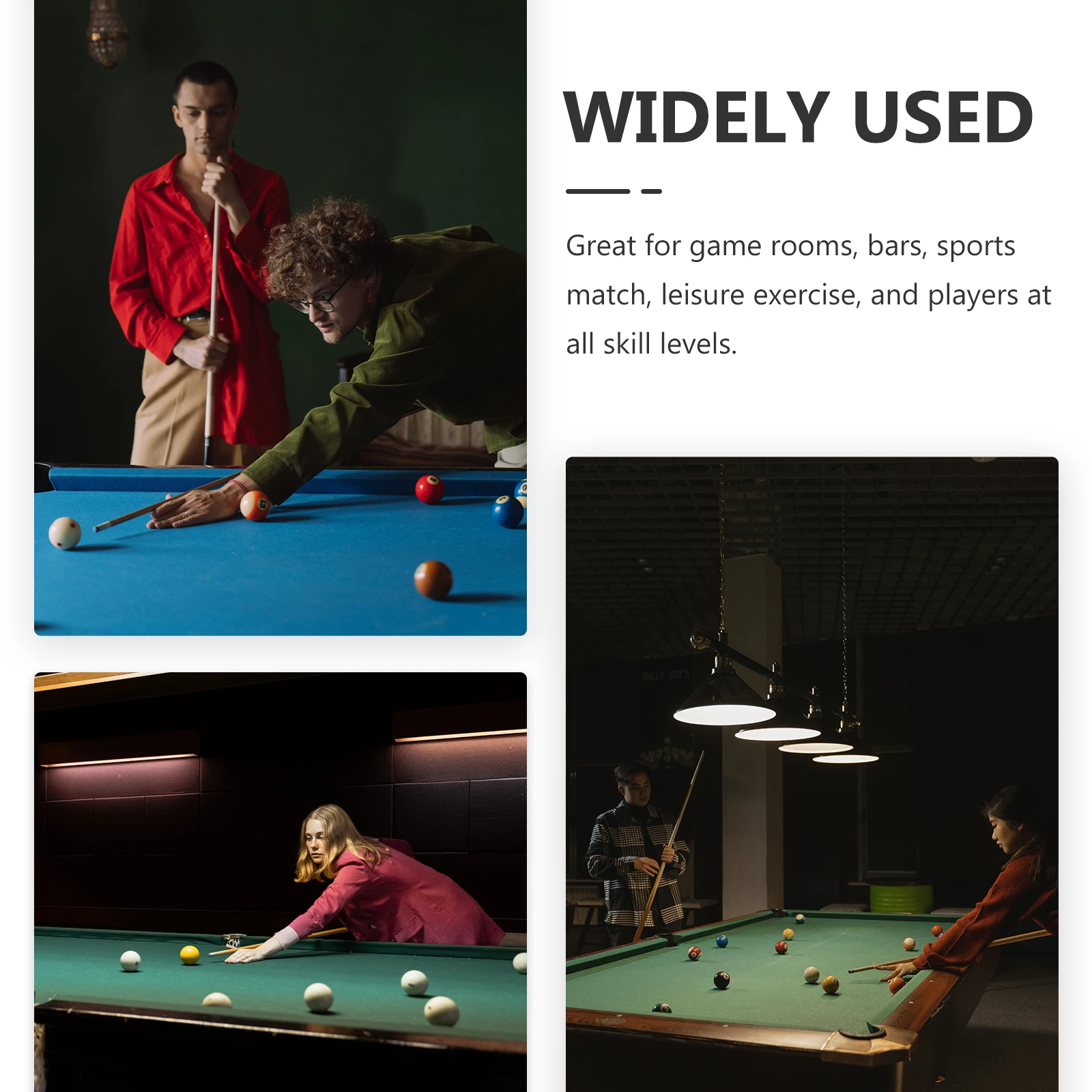 

Professional Cue Ball with Six Dots for Accurate Striking Regulation Size Plain Billiard Ball for Skill Development Training