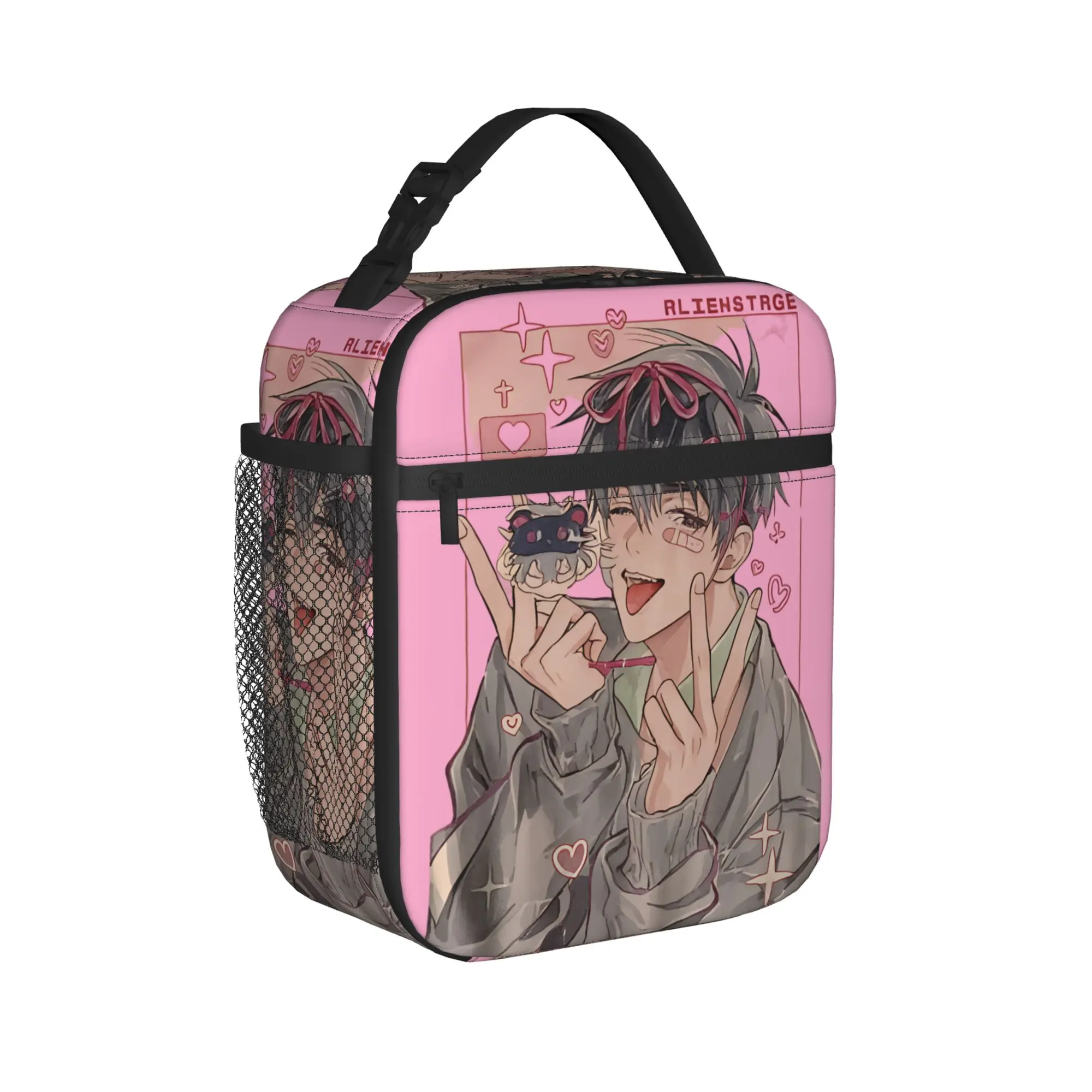 Alien Stage Anime Ivan Till Mizi Hyun Woo Sua Insulated Lunch Bag Thermal Bag Reusable,Meal Container Lunch Box Tote for Men
