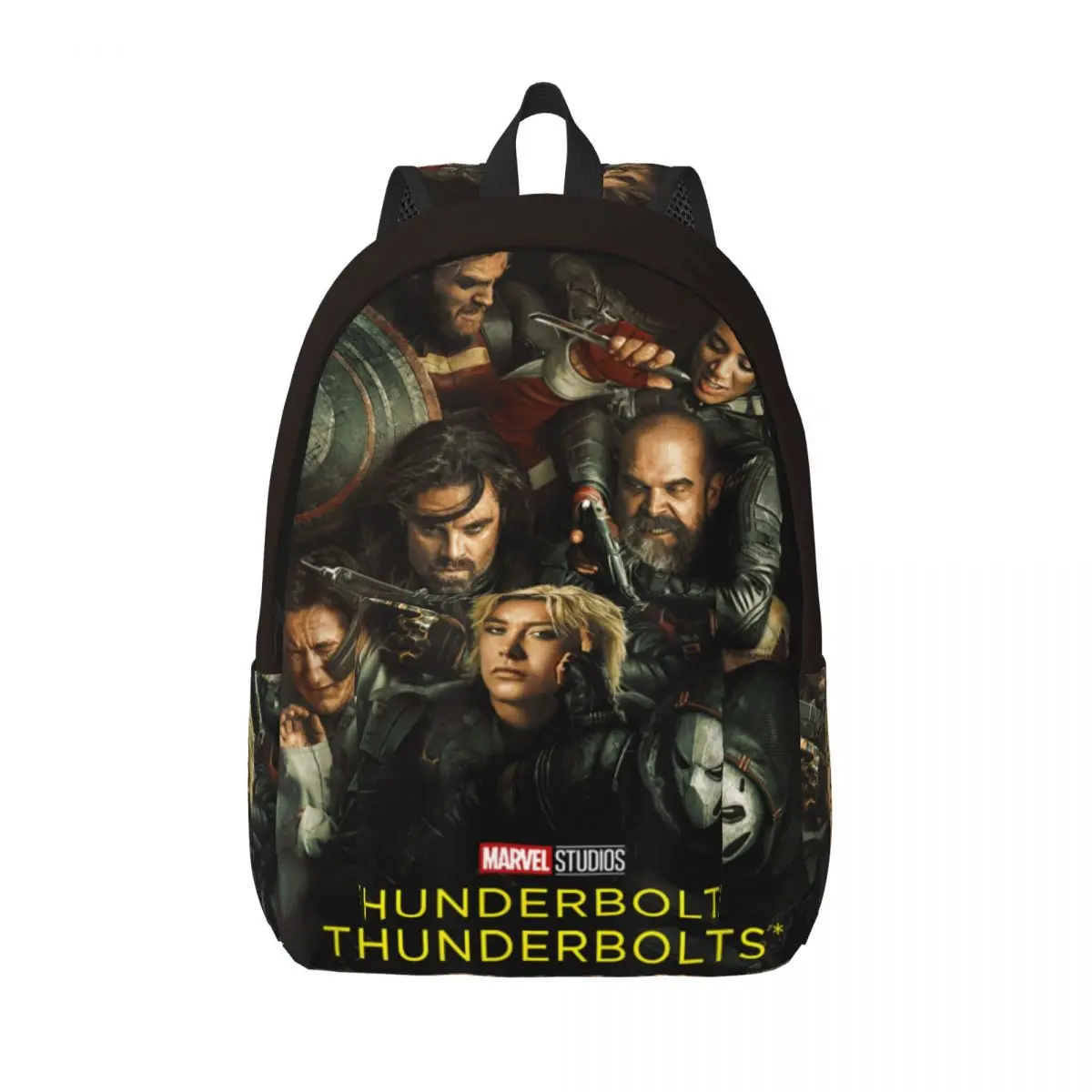 

Thunderbolts постер фильма искусство классический рюкзак прочный студенческий пеший туризм путешествия комический рюкзак для мужчин женщин сумка для ноутбука