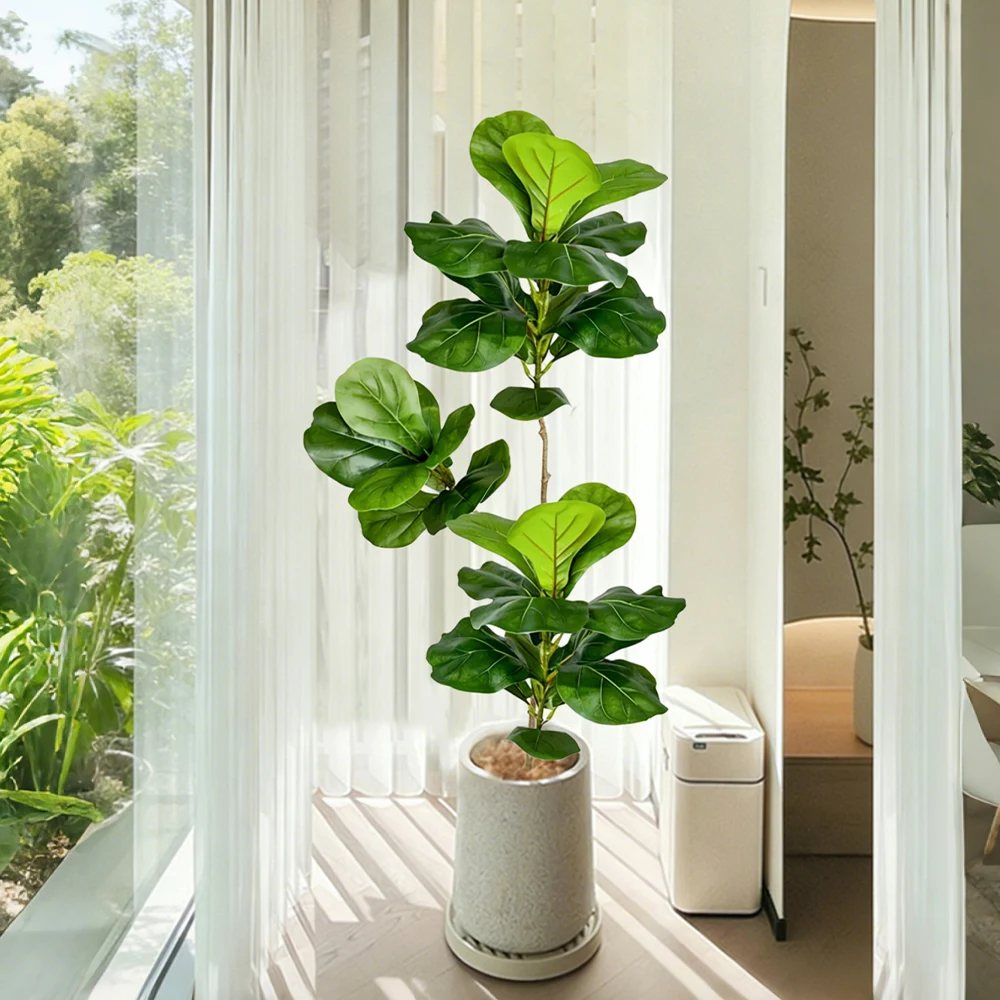 Plantes artificielles de grand - Ficus Lyrata Tree avis et prix