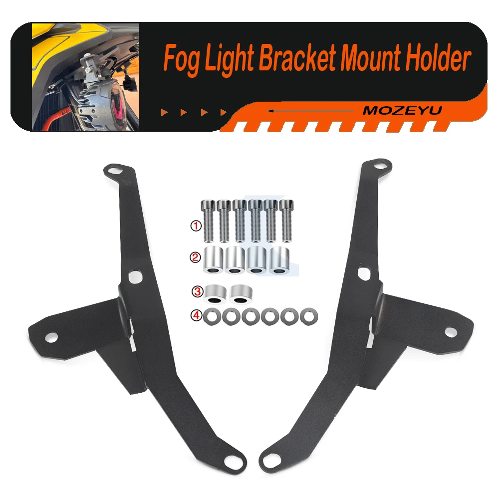 

Fog Lamp Mount For 1050 1090 1190 ADV ADV Adventure R 2012 - 2020 Motorcycle Accessories Fog Light Bracket Auxiliary Lamp Holder
