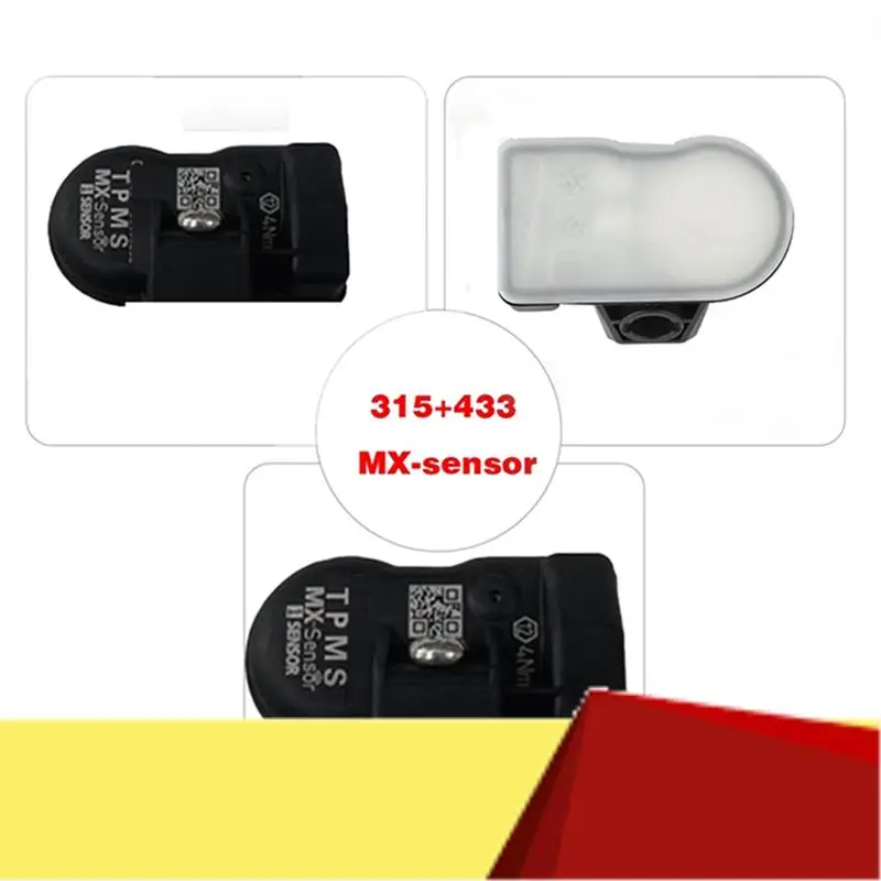 

4Pcs Programmable MX Sensor For Autel Tool TS408 TS508 ITS600 315MHZ+433Mhz 2 In 1 TPMS Tire Pressure Sensor Monitor-M53K