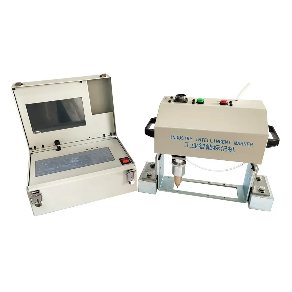 for 150*40mm Portable Dot Peen Pneumatic Metal Vehicle Chassis Number Engraving and Marking Machine