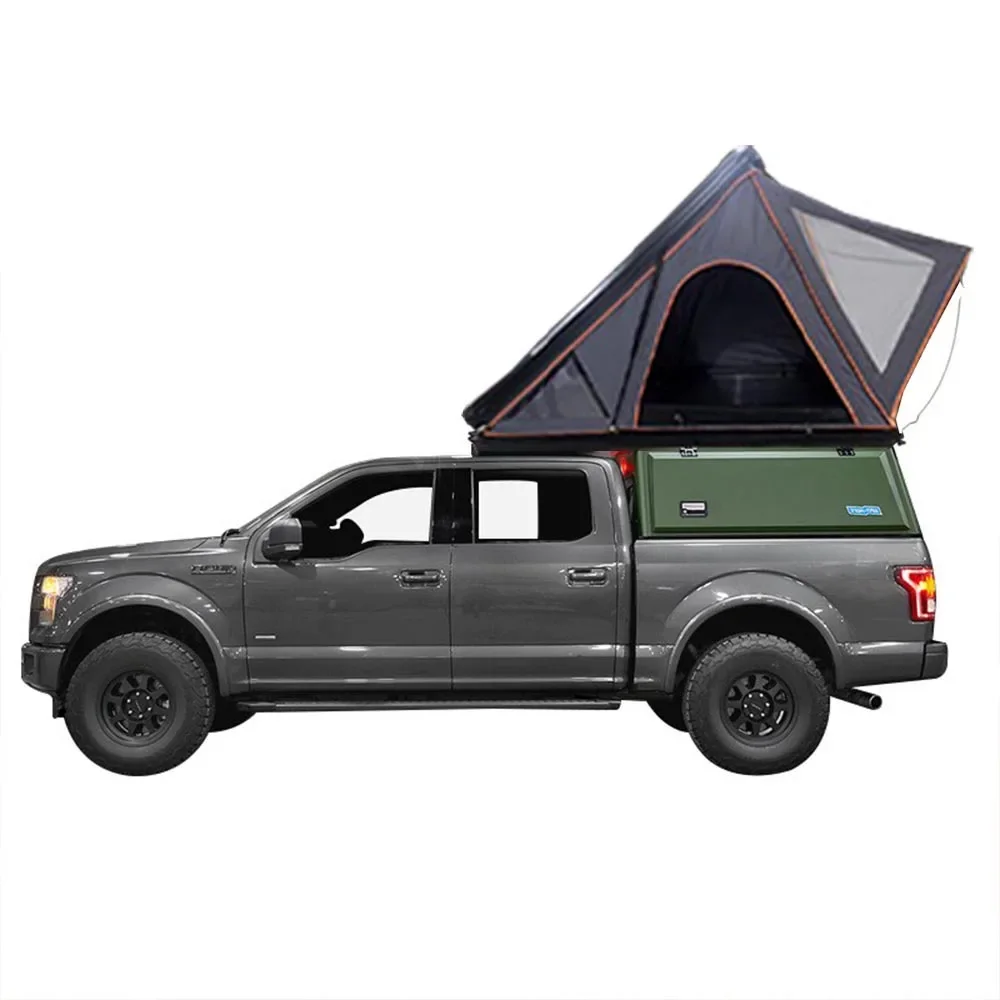 Outdoor roof tent car travel aluminum alloy car tent camping overnight folding roof tent