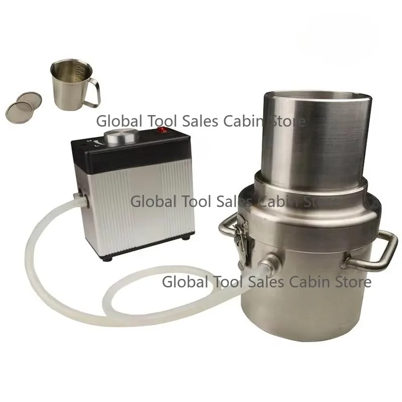 Laboratory Compact Filtration Sieving System Machine (750mL) for Lithium Battery Electrode Slurry Process