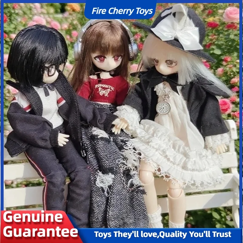 

Genuine Momotale Mjd Movable Doll Girl Body Series 8-Point Bjd Trendy Anime Action Figurines Ornament Collectable Girlheart Gift
