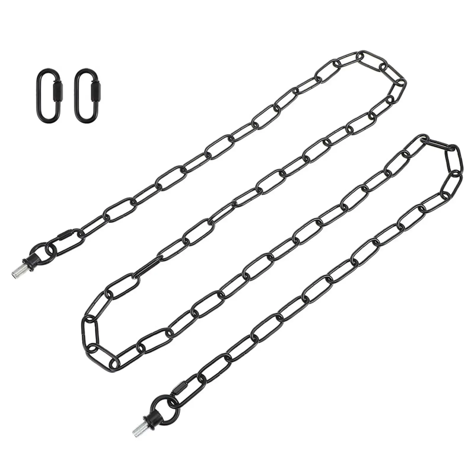 

Black Chain Light Kit Adjustable Black Lacquered Chain for Hanging Pendant Lights Light Fixture Parts Decorative Lighting