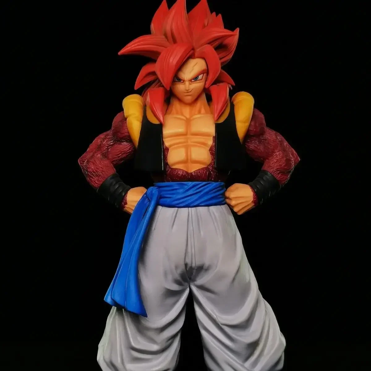 Dragon Ball Super Saiyan 4 Goku Vegeta Gogeta Ssj4 Modello Anime Figure Bambole Statua in PVC Action Figures Collezione Giocattoli per bambini Regali