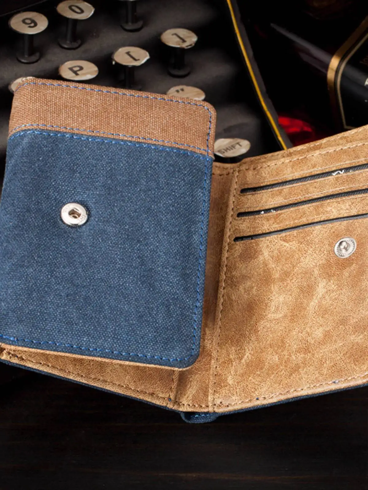 Pretty Derby Anime Merchandise Little Chestnut Hat Wallet 2-In-1 Card Holder For Students Ani